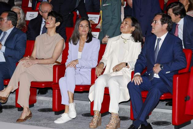 Letizia Ana Botín Antonio Garamendi GTRES Letizia Ana Botín Antonio Garamendi GTRES