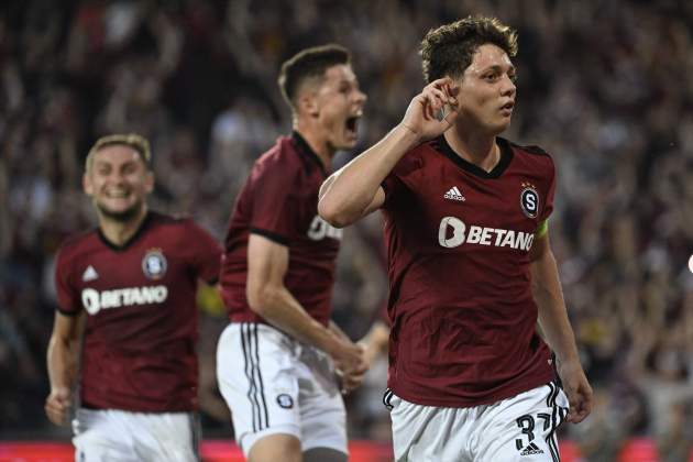 Ladislav Krejčí celebrando un gol con el Sparta Praga / Foto: Europa Press Ladislav Krejčí celebrando un gol con el Sparta Praga / Foto: Europa Press