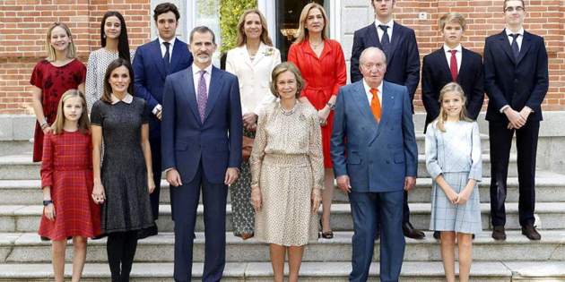 família borbón en sarsuela família borbón en sarsuela