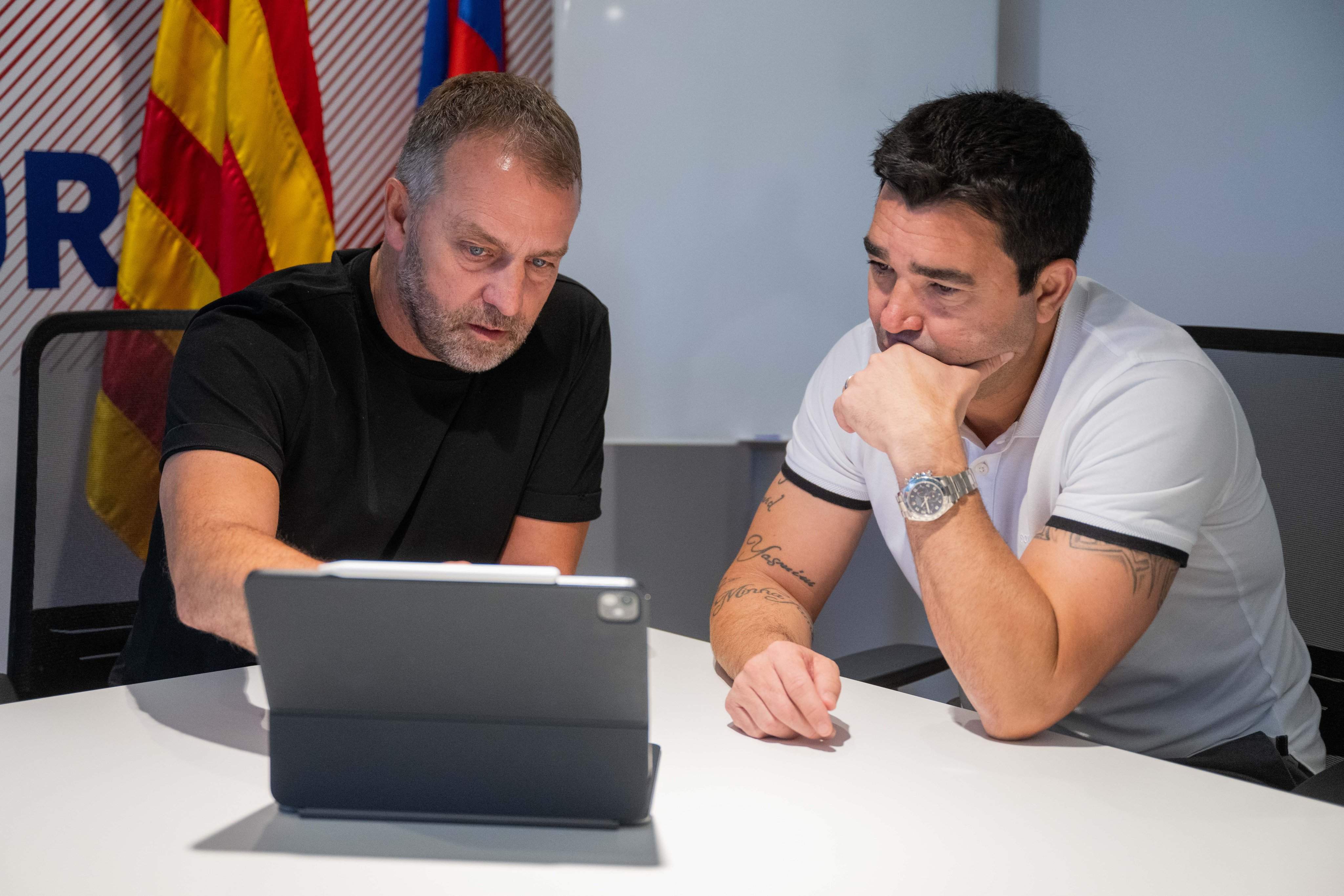 Flick lo quiere en el Barça, pero Deco prefiere ponerlo en el mercado