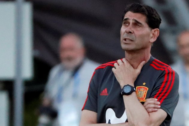 Fernando Hierro entrenament selecció espanyola EFE Fernando Hierro entrenament selecció espanyola EFE