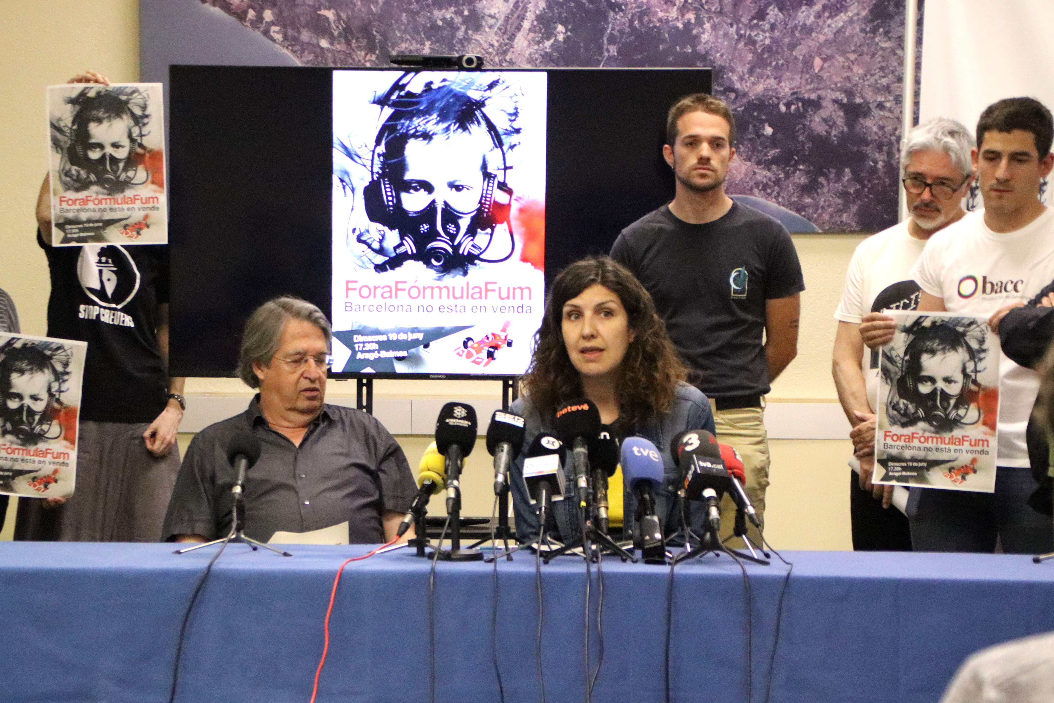 Restricciones a vehículos y peatones y movilizaciones marcarán la exhibición de Fórmula 1 en Barcelona