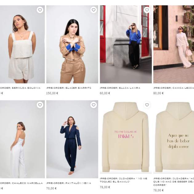 Marca de ropa Gloria Camila 'Bakkus' Marca de ropa Gloria Camila 'Bakkus'