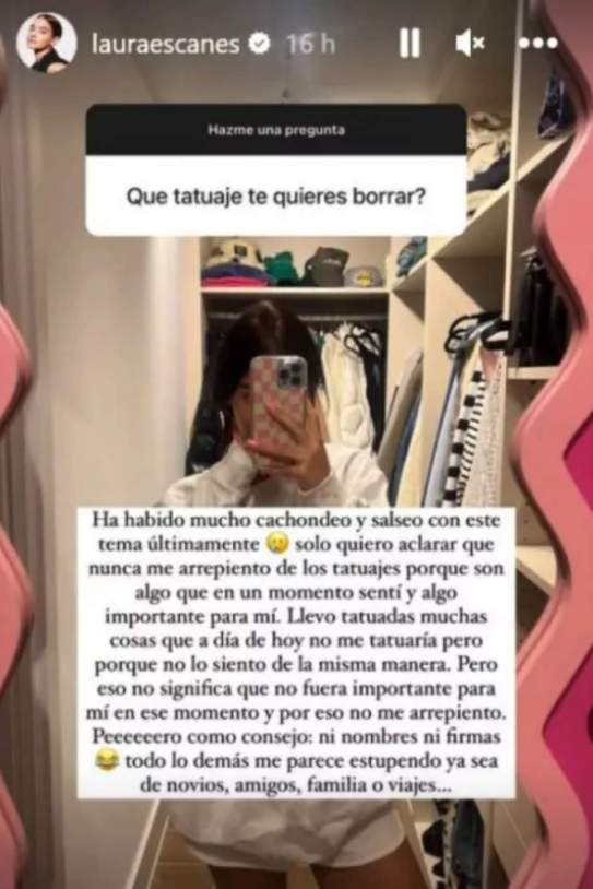 laura escanes parla sobre els seus tattos instagram laura escanes parla sobre els seus tattos instagram