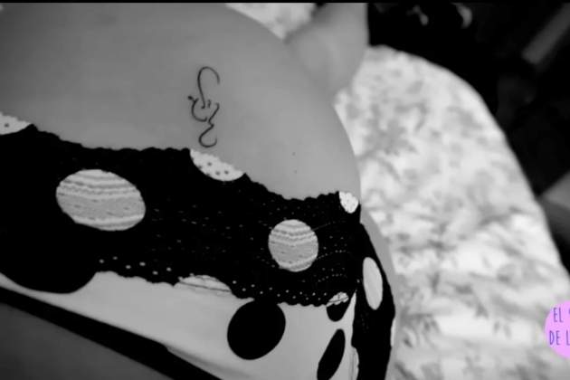 Laura Escanes tatto risto mejide / Instgram Laura Escanes tatto risto mejide / Instgram