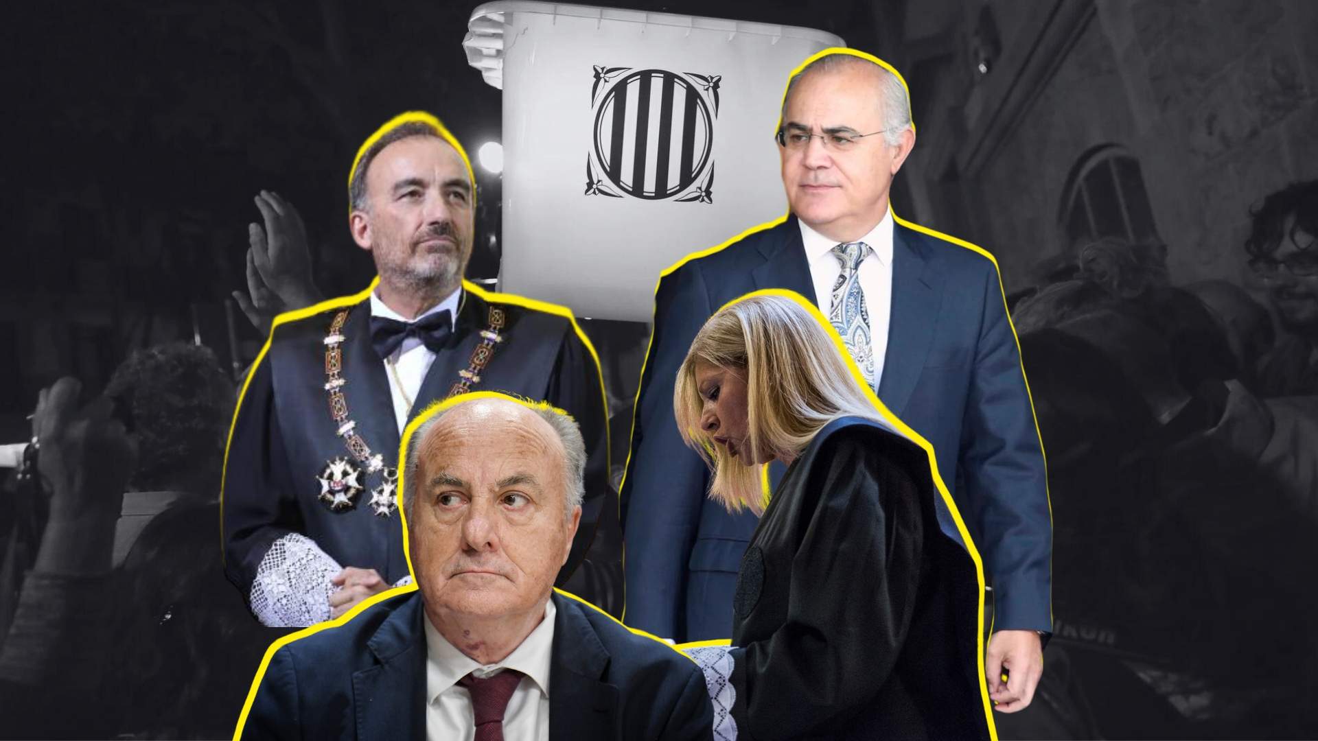 El qui és qui de l’amnistia al Tribunal Suprem i a l’Audiència Nacional