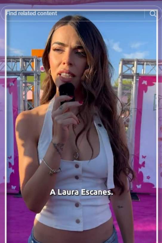 Violeta Mangriñan en el Lolalolitaland /TikTok Violeta Mangriñan en el Lolalolitaland /TikTok
