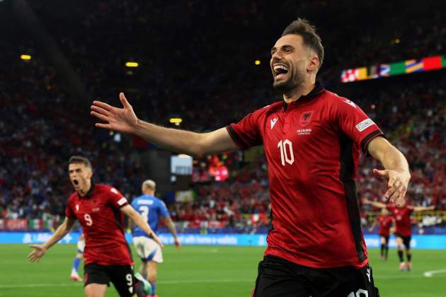 Bajrami gol Italia Albania / Foto: EFE Bajrami gol Italia Albania / Foto: EFE