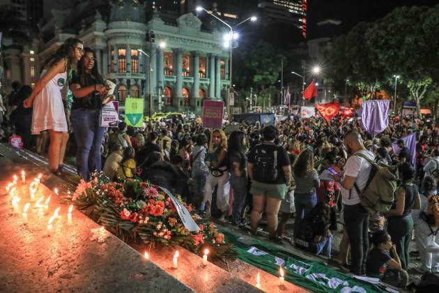 Protestas en Sao Paulo contra el aborto / EFE Protestas en Sao Paulo contra el aborto / EFE