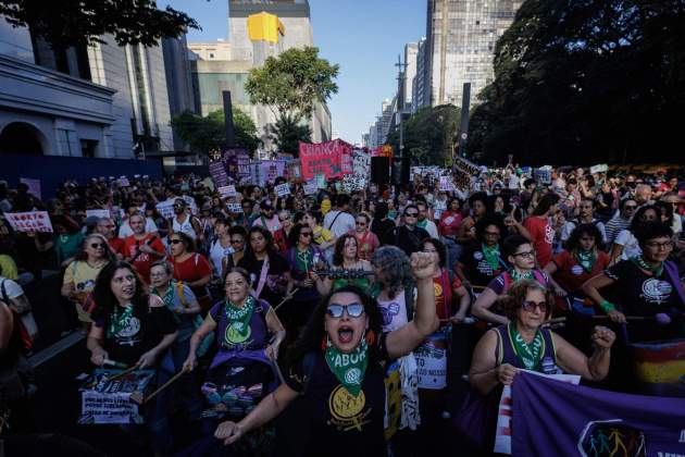 mujeres calles aborto brasil / EFE mujeres calles aborto brasil / EFE