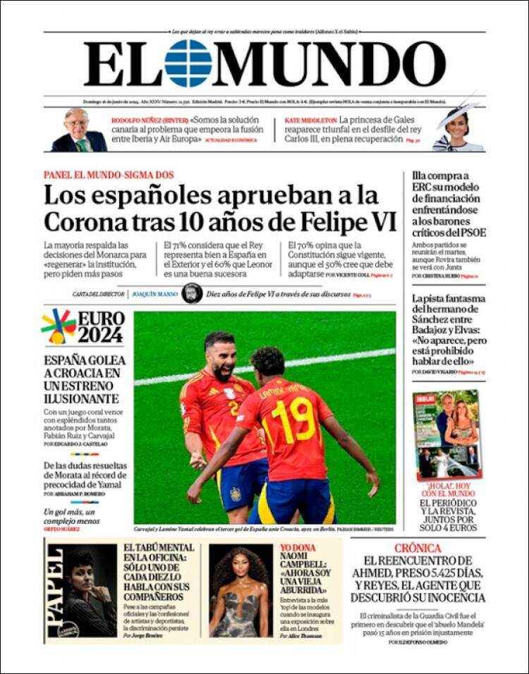 'El Mundo' 16 'El Mundo' 16