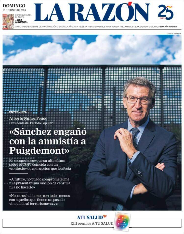'La Razón' 16 'La Razón' 16