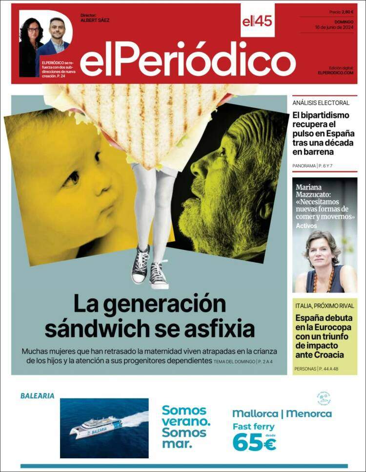 'El Periódico' 16 CAST 'El Periódico' 16 CAST