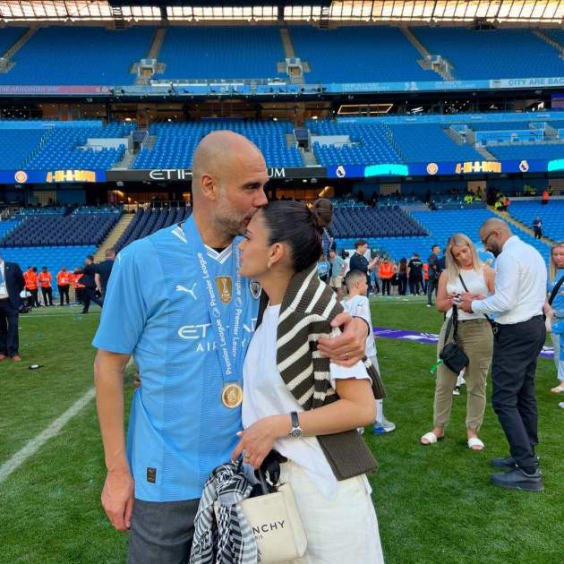 Pep Guardiola amb la seva filla Maria / Instagram