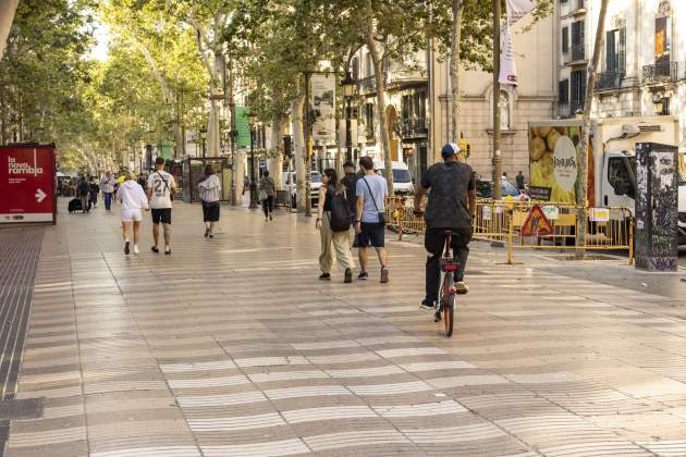Nuevas obras de la rambla bici / foto: Carlos Baglietto Nuevas obras de la rambla bici / foto: Carlos Baglietto
