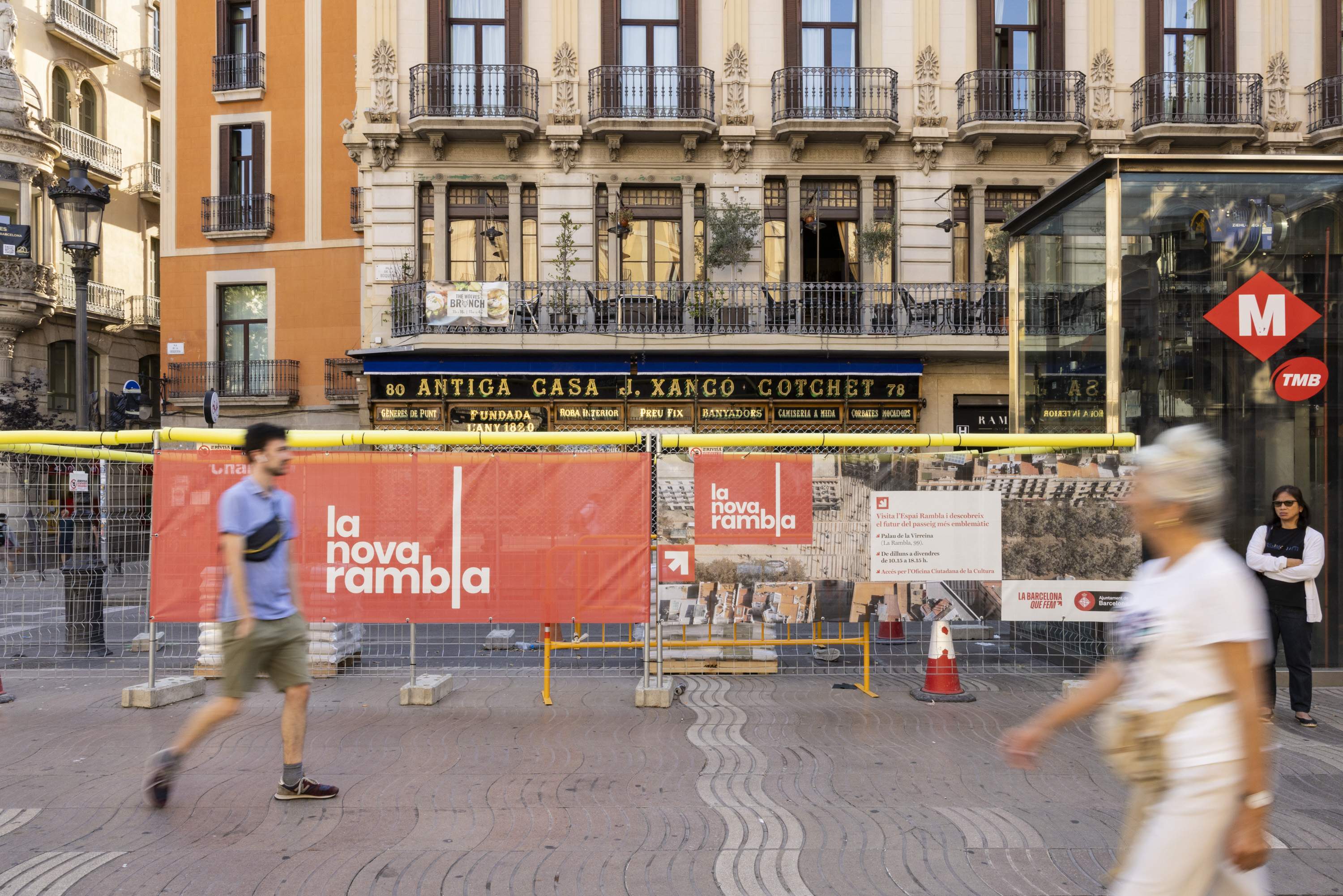 Amics de la Rambla reclama excepciones a la suspensión de licencias comerciales en la Rambla