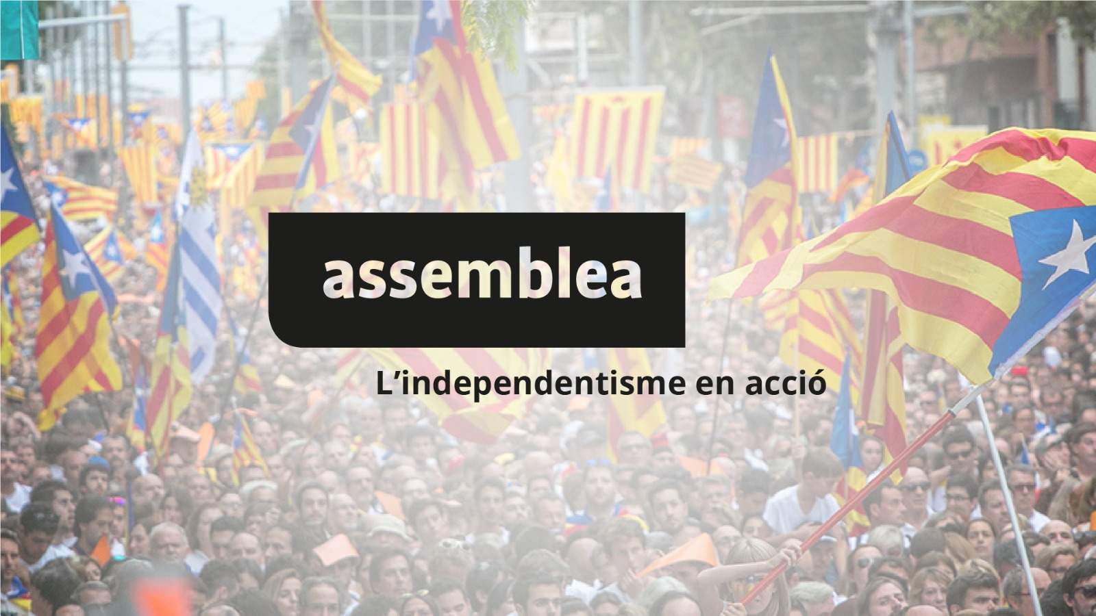 La ANC renueva su imagen con un nuevo eslogan para una nueva etapa: "El independentismo en acción"