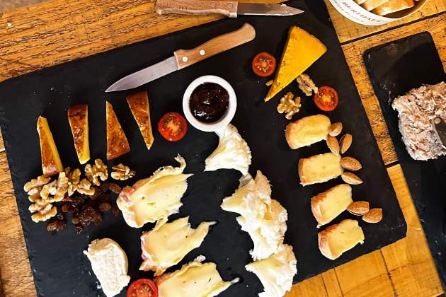 La taula de formatges d'El Tamboret de Tarragona / Foto: Top Catalan Restaurants La taula de formatges d'El Tamboret de Tarragona / Foto: Top Catalan Restaurants