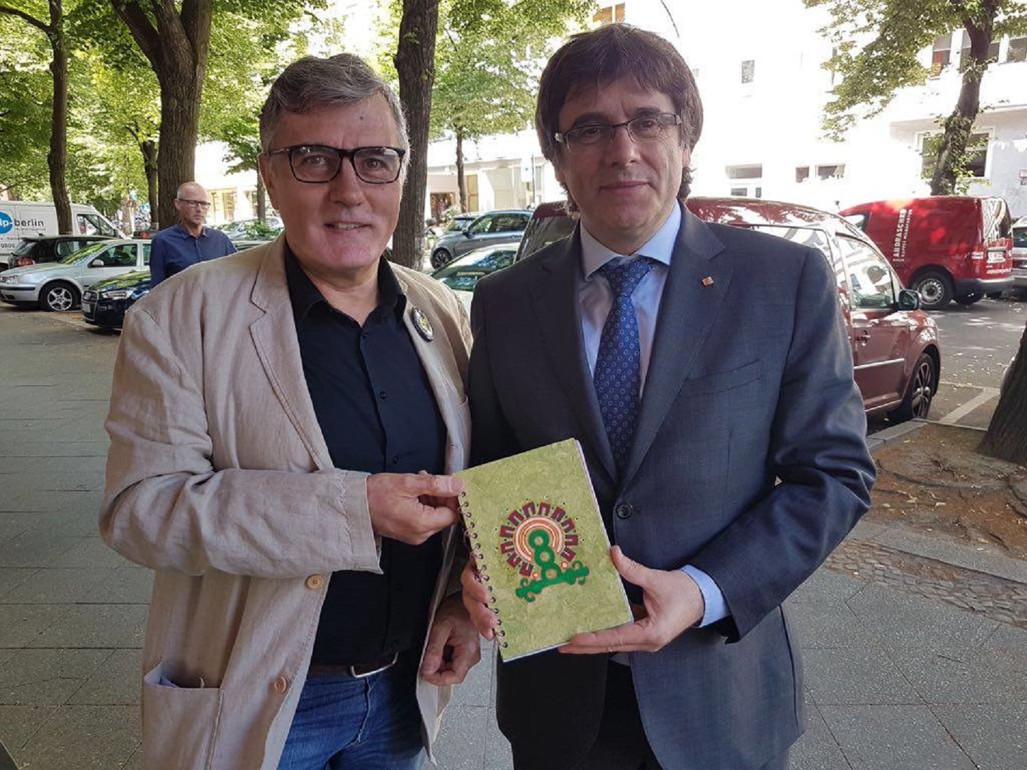 L'ANC de Mèxic visita Carles Puigdemont