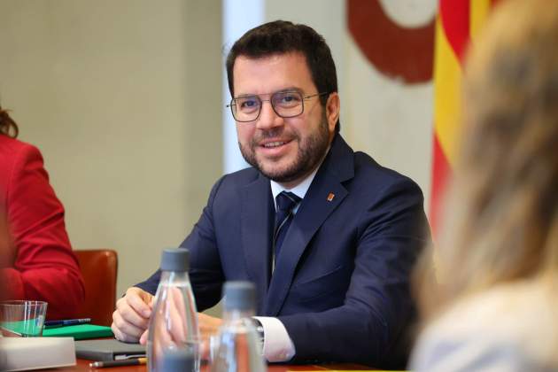 Pere Aragonès Reunión del Consejo Ejecutivo de Gobierno / Rubén Moreno