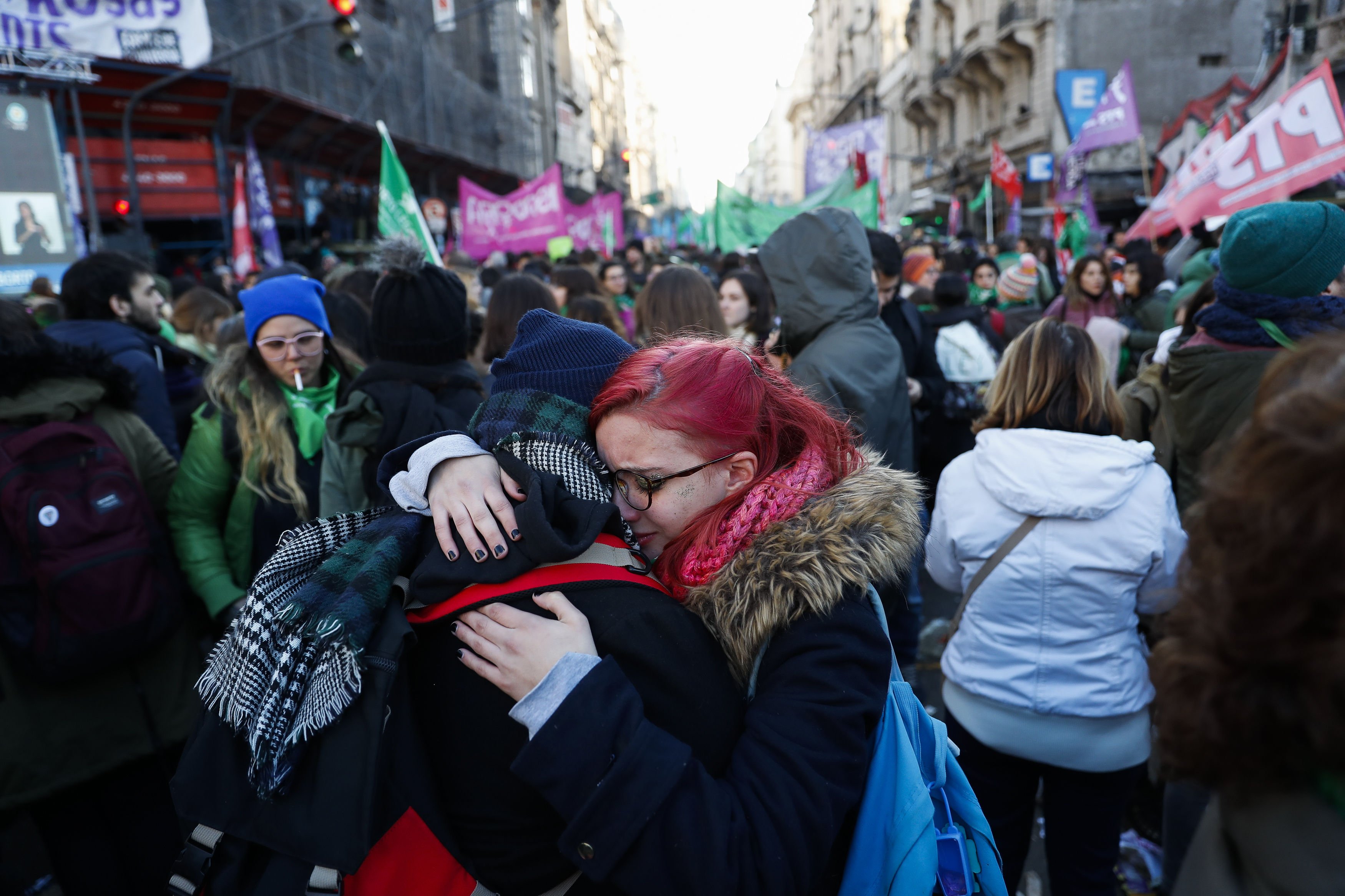 Histórica victoria del movimiento feminista en Argentina