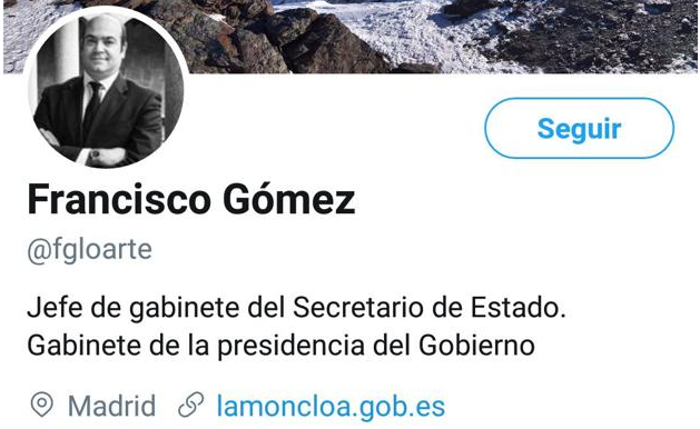 Twitter Francisco Gómez