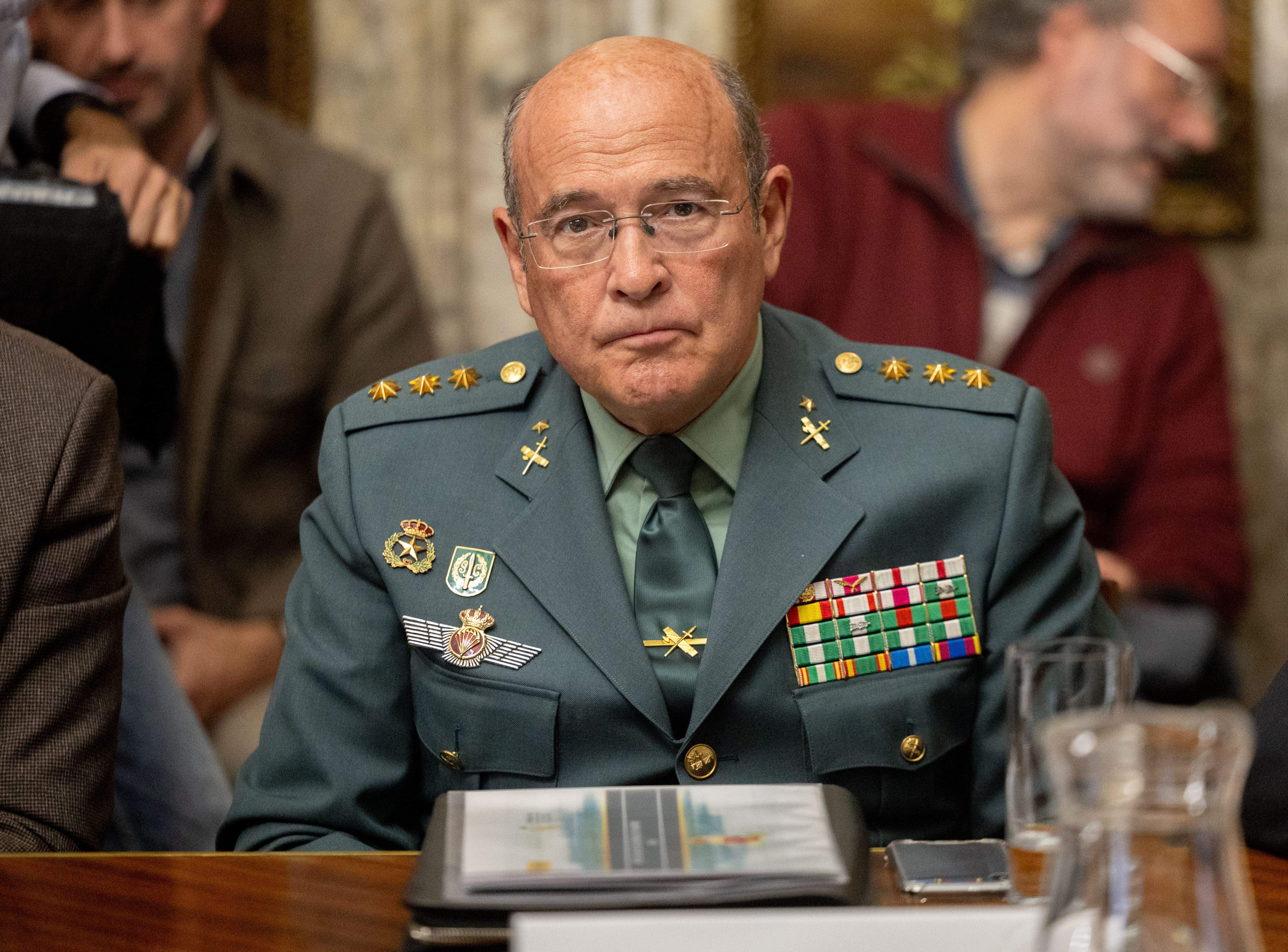 El coronel Diego Pérez de los Cobos, enemigo del independentismo, pasa a la reserva a los 61 años