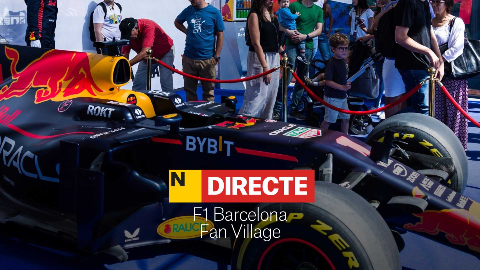 F1 en Barcelona, DIRECTO | Así ha sido el Road Show en el Passeig de Gràcia