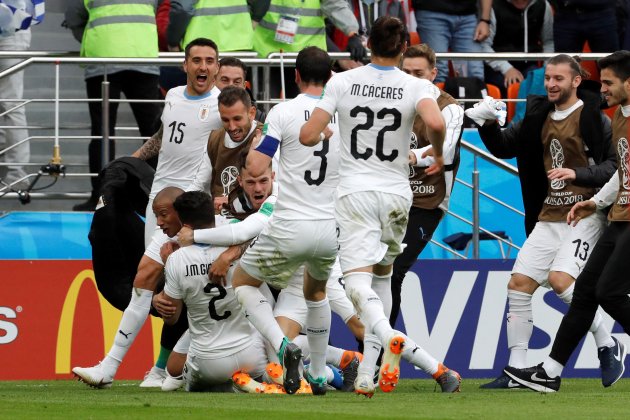 Gimenez Uruguai Mundial   EFE