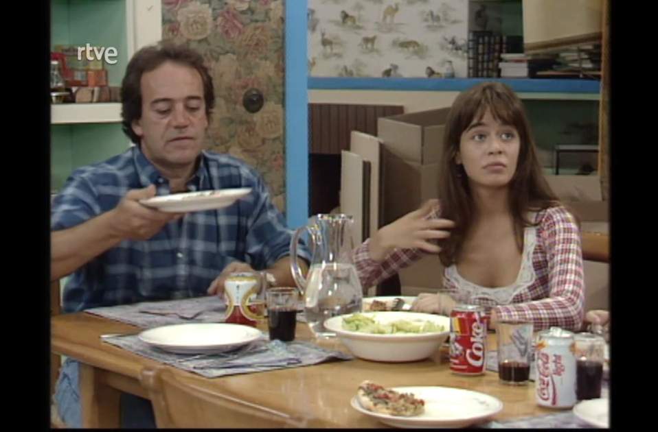 Tito Valverde y María Adánez, 1995, TVE Tito Valverde y María Adánez, 1995, TVE