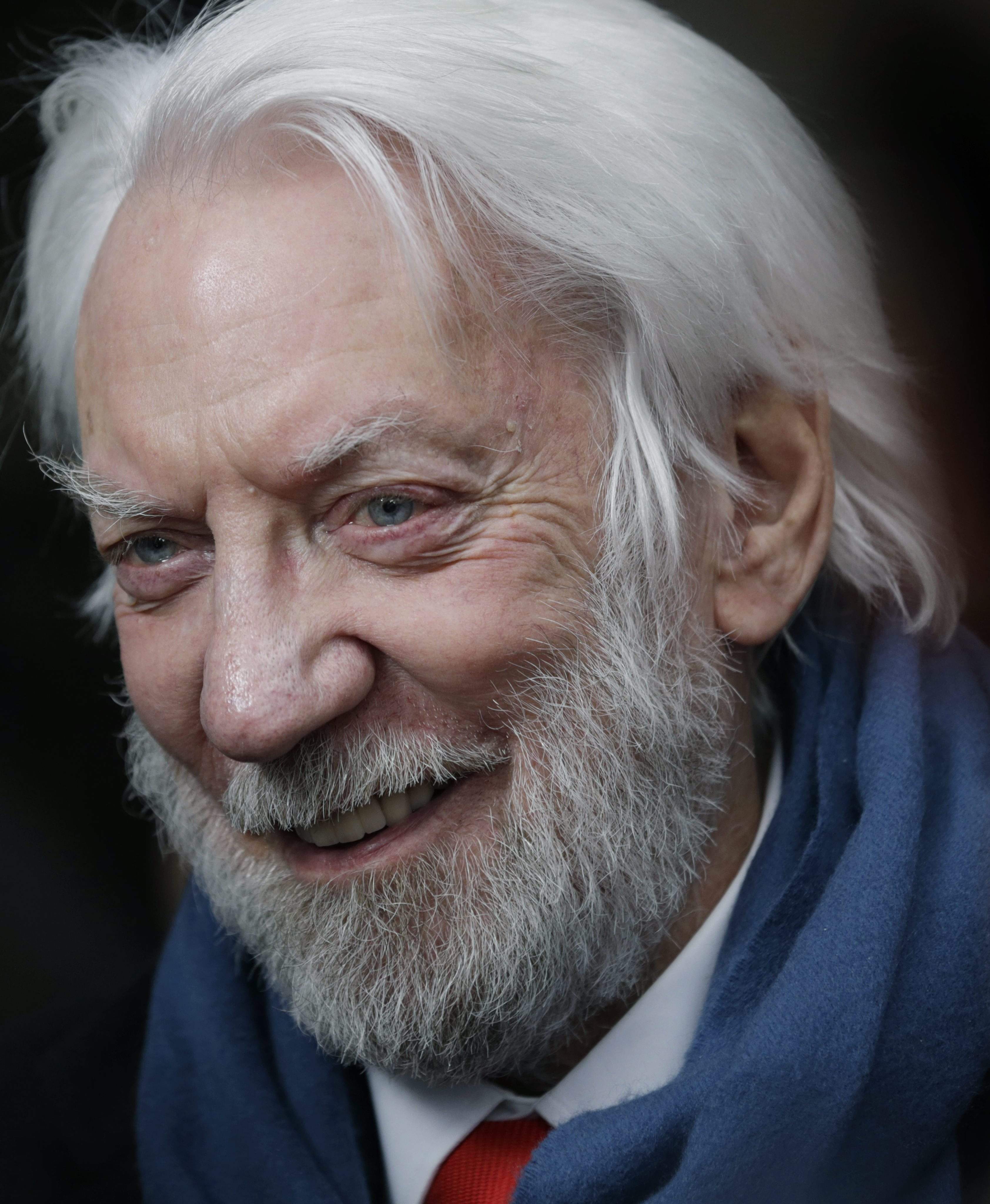 Mor l'actor Donald Sutherland, conegut per 'Els jocs de la fam', als 88 anys