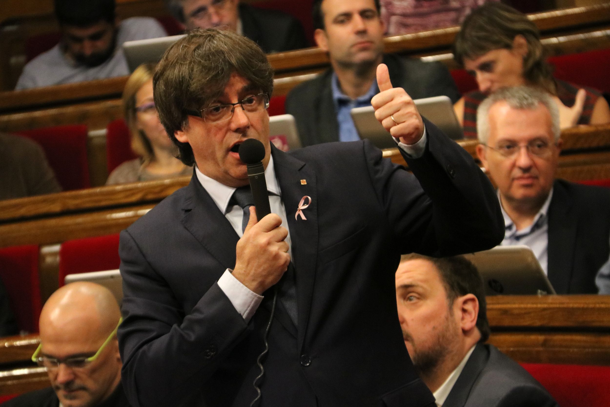 Puigdemont, dispuesto a ir a prisión por el referéndum