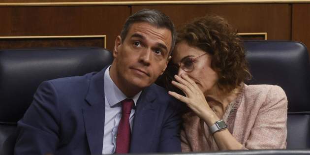 pedro sanchez maria jesus montero - EFE pedro sanchez maria jesus montero - EFE
