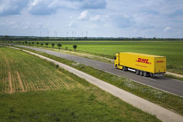 Camión DHL / Foto: Europa Press Camión DHL / Foto: Europa Press
