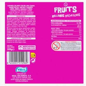 Caramels tous farcits Fruits Hacendado Caramels tous farcits Fruits Hacendado