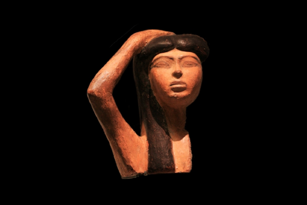 llorona egipcia dinastía xviii museo louvre