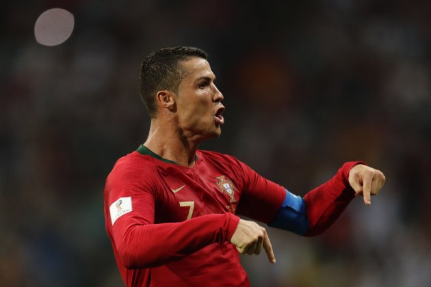 Cristiano Ronaldo gol Portugal Espanya Mundial Russia EFE