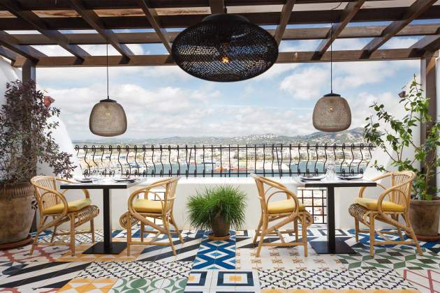 Les vistes úniques des de la terrassa del restaurant Corsario / Foto: Cedida Les vistes úniques des de la terrassa del restaurant Corsario / Foto: Cedida