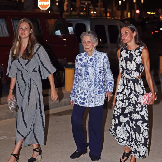 Irene de Grecia entre Leonor y Letizia Irene de Grecia entre Leonor y Letizia