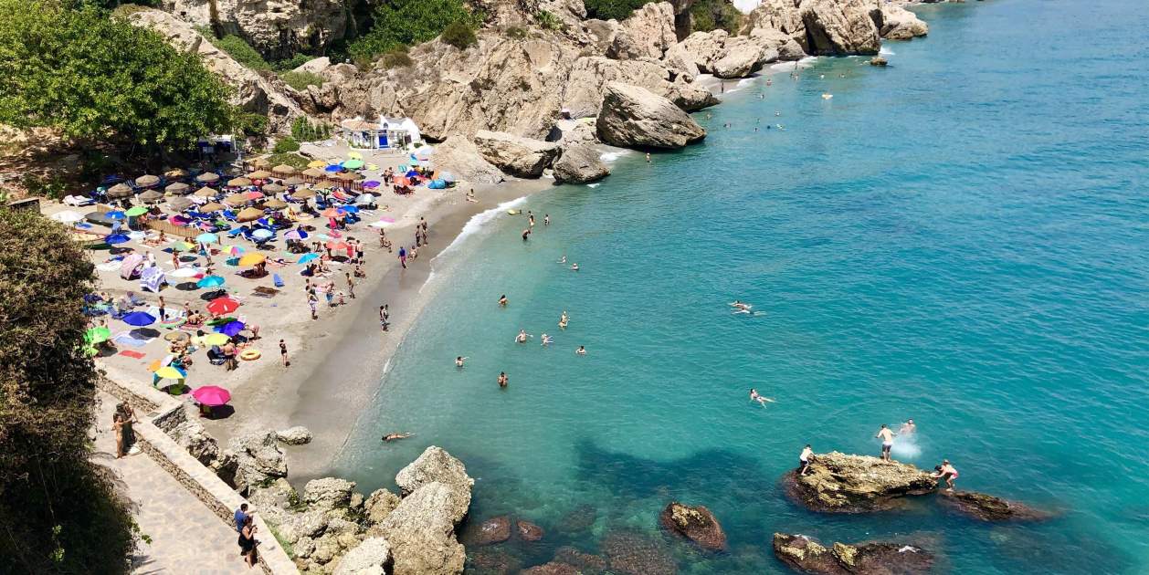 Playa de Nerja Playa de Nerja