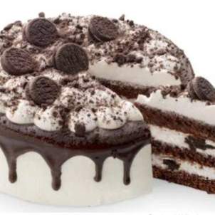 Deliciós pastís de cookies&cream