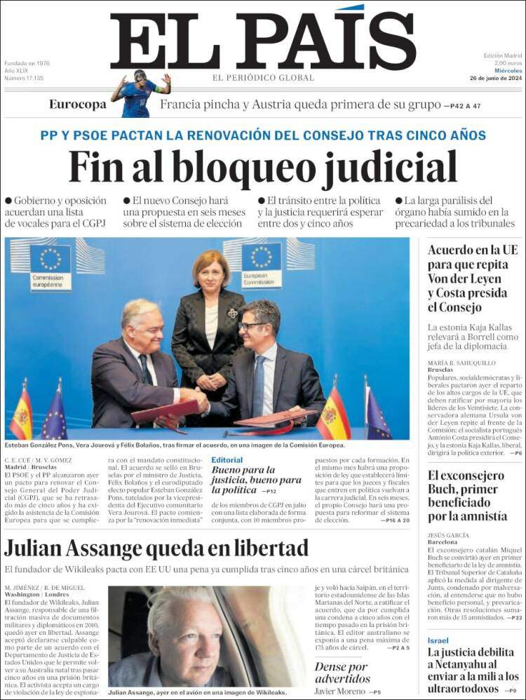 'El País' 26 'El País' 26