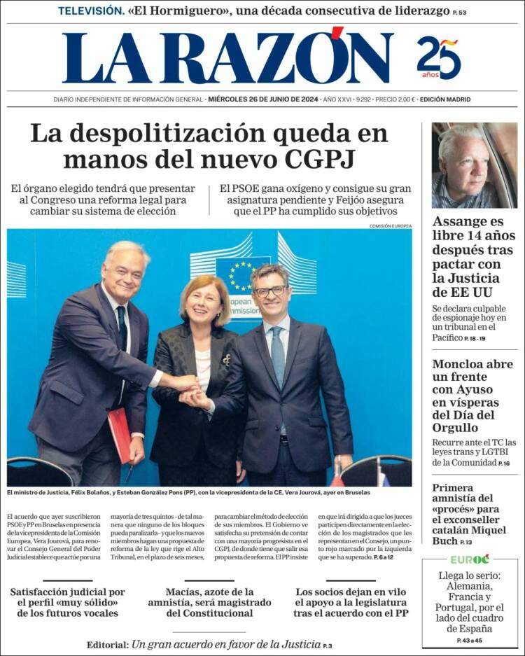'La Razón' 26 'La Razón' 26