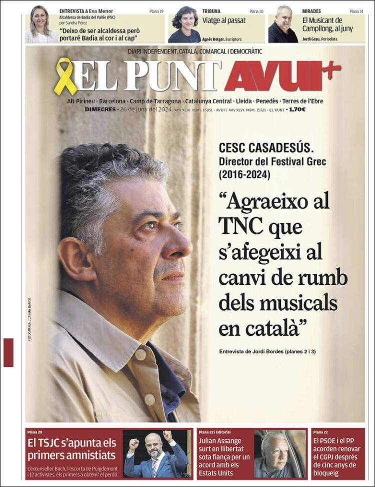 'El Punt Avui' 26 'El Punt Avui' 26