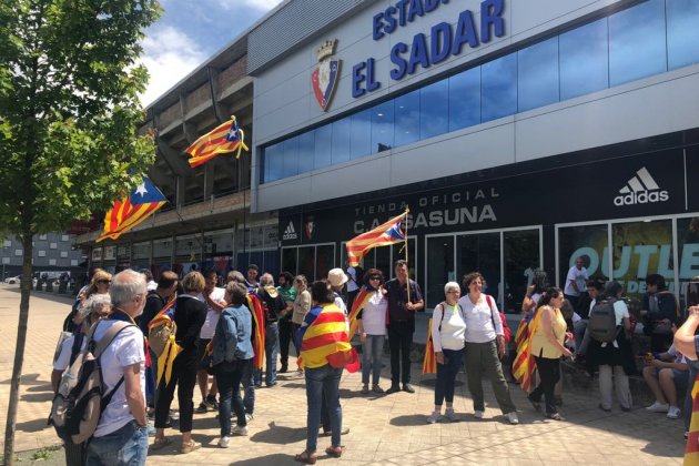 Estadi Osasuna acte alsasu Nicolas Tomás Estadi Osasuna acte alsasu Nicolas Tomás