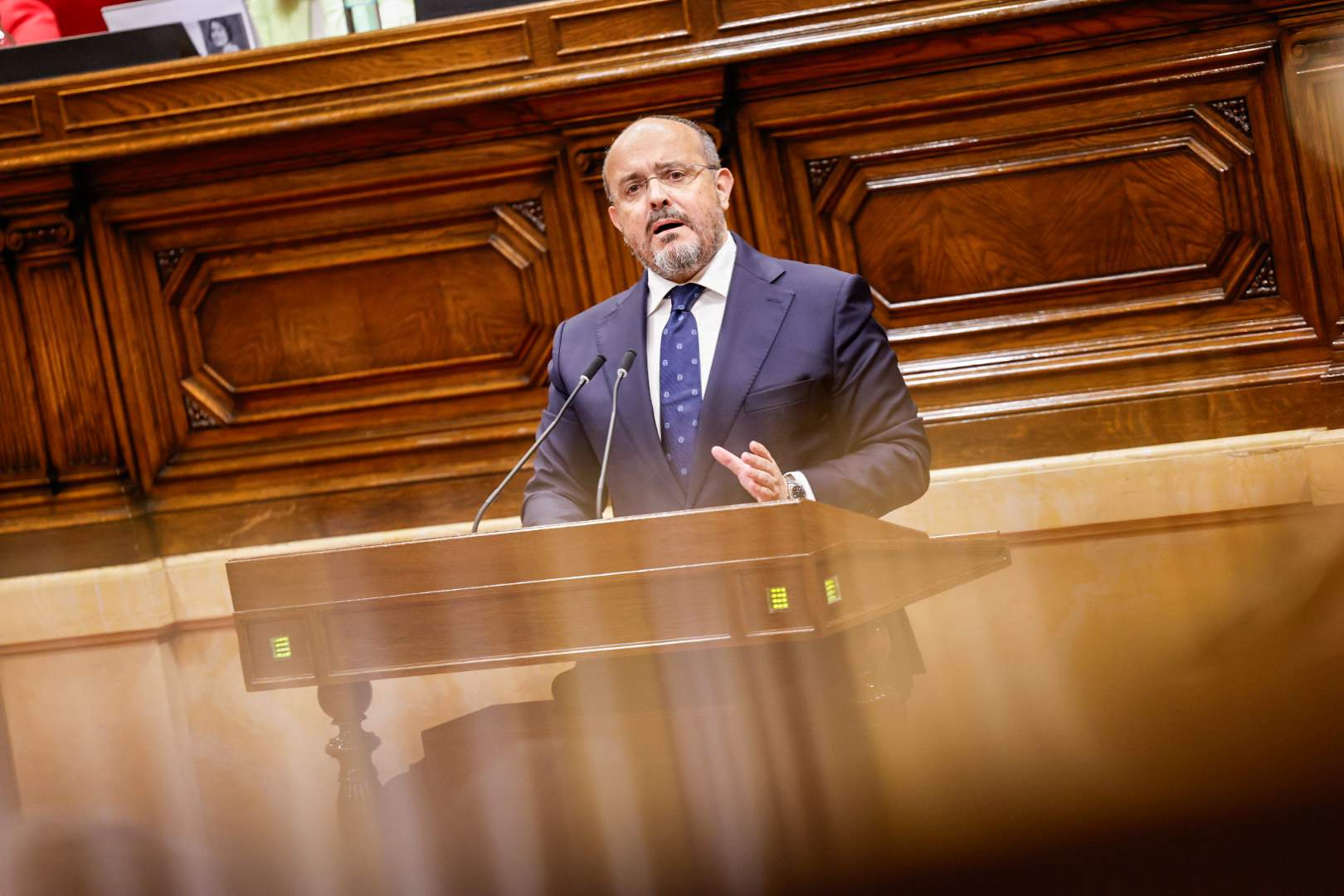 Alejandro Fernandez PP Ple investidura fallida Parlament Carlos Baglieto Alejandro Fernandez PP Ple investidura fallida Parlament Carlos Baglieto