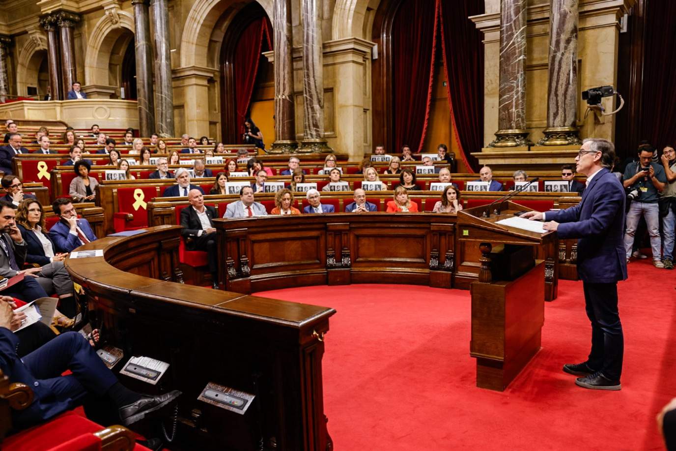 Ple del Parlament, investidura fallida. Carlos Baglietto Ple del Parlament, investidura fallida. Carlos Baglietto