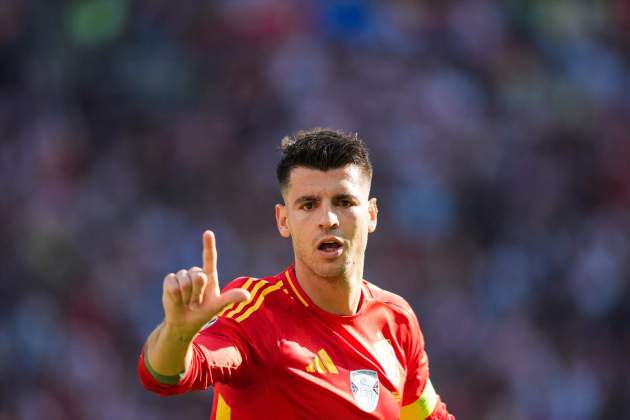 Álvaro Morata gol España / Foto: Europa Press