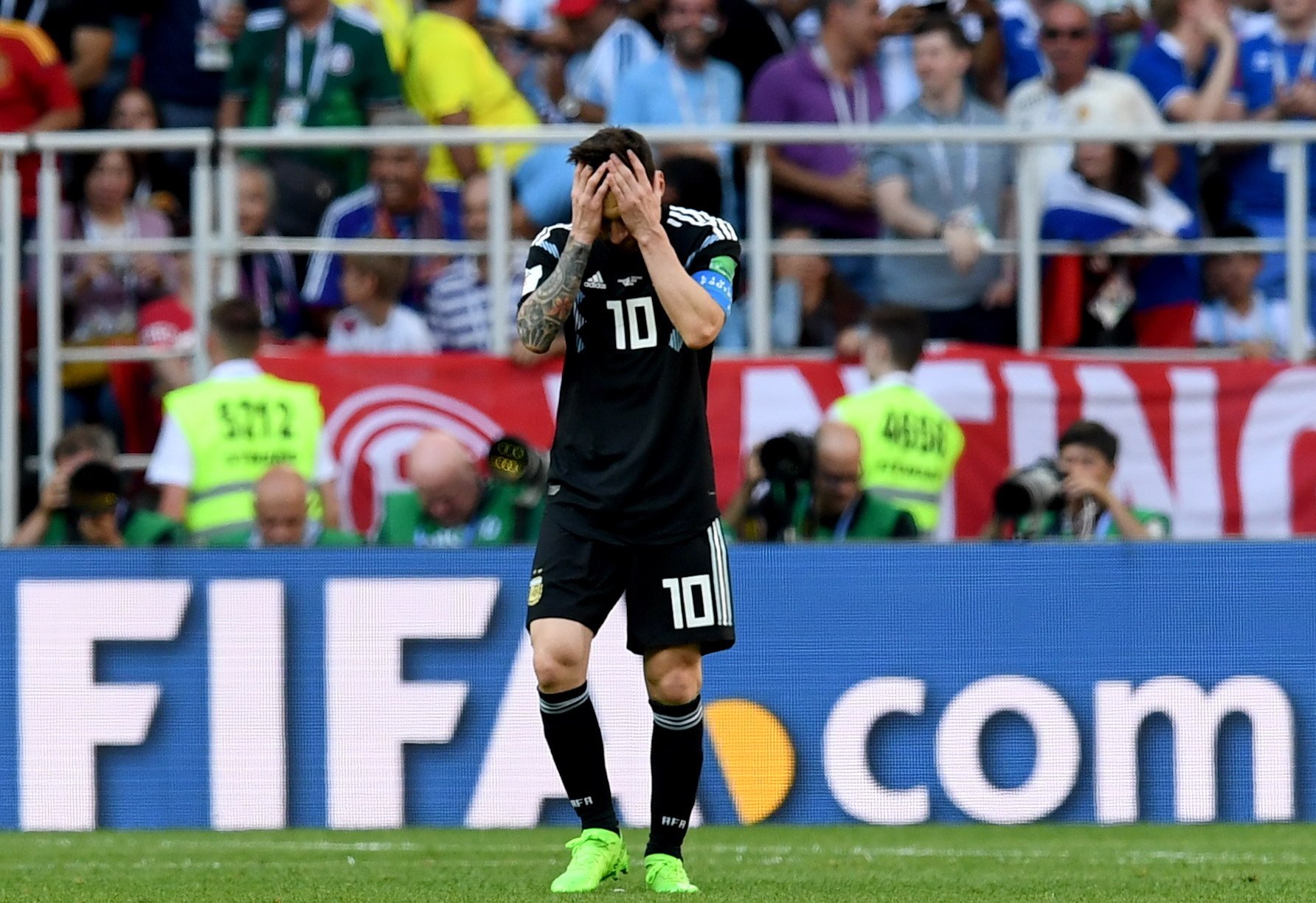 Messi falla i l’Argentina tremola (1-1)
