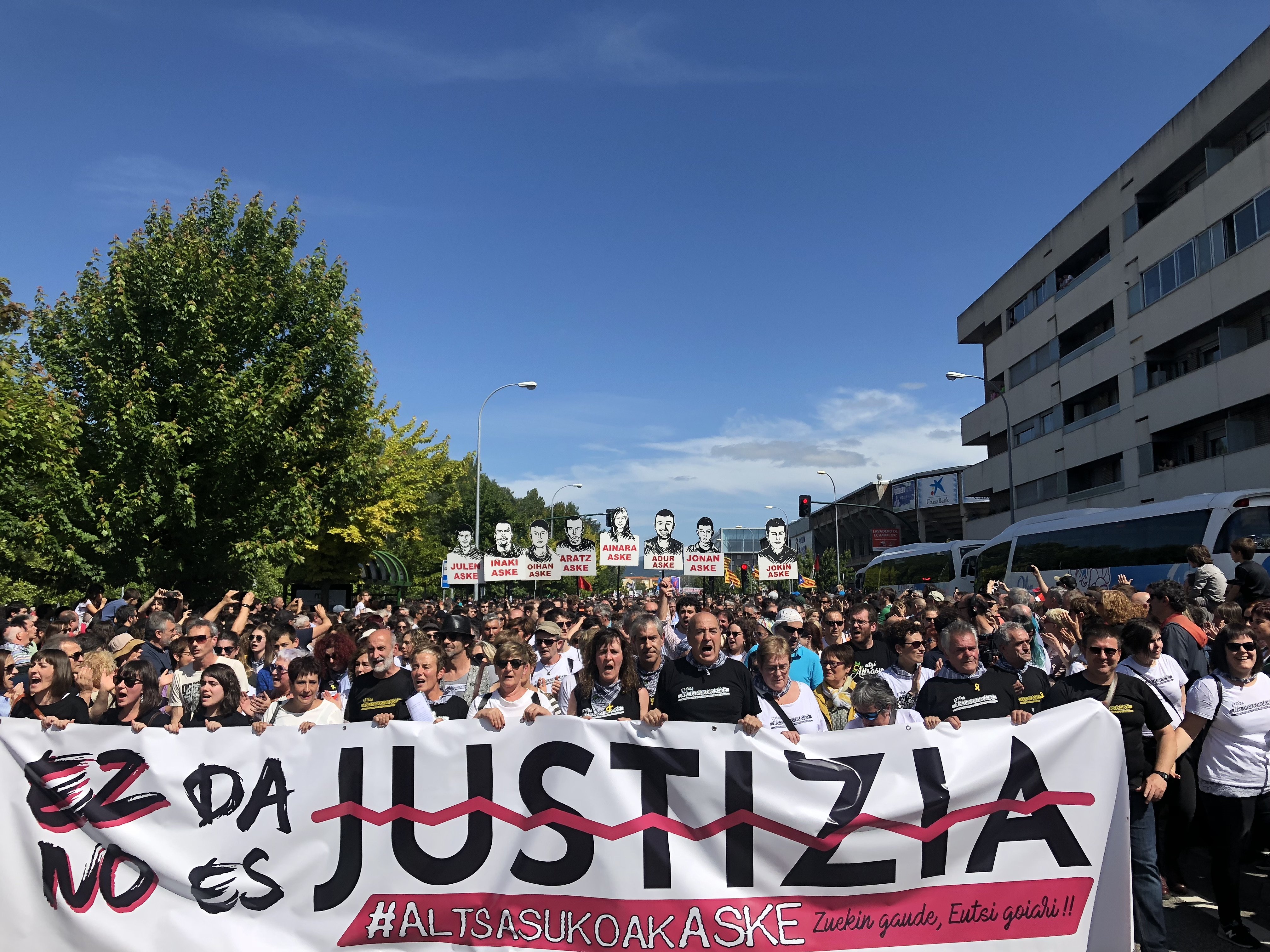 L'Audiència Nacional confirma que el cas d'Altsasu no va ser terrorisme